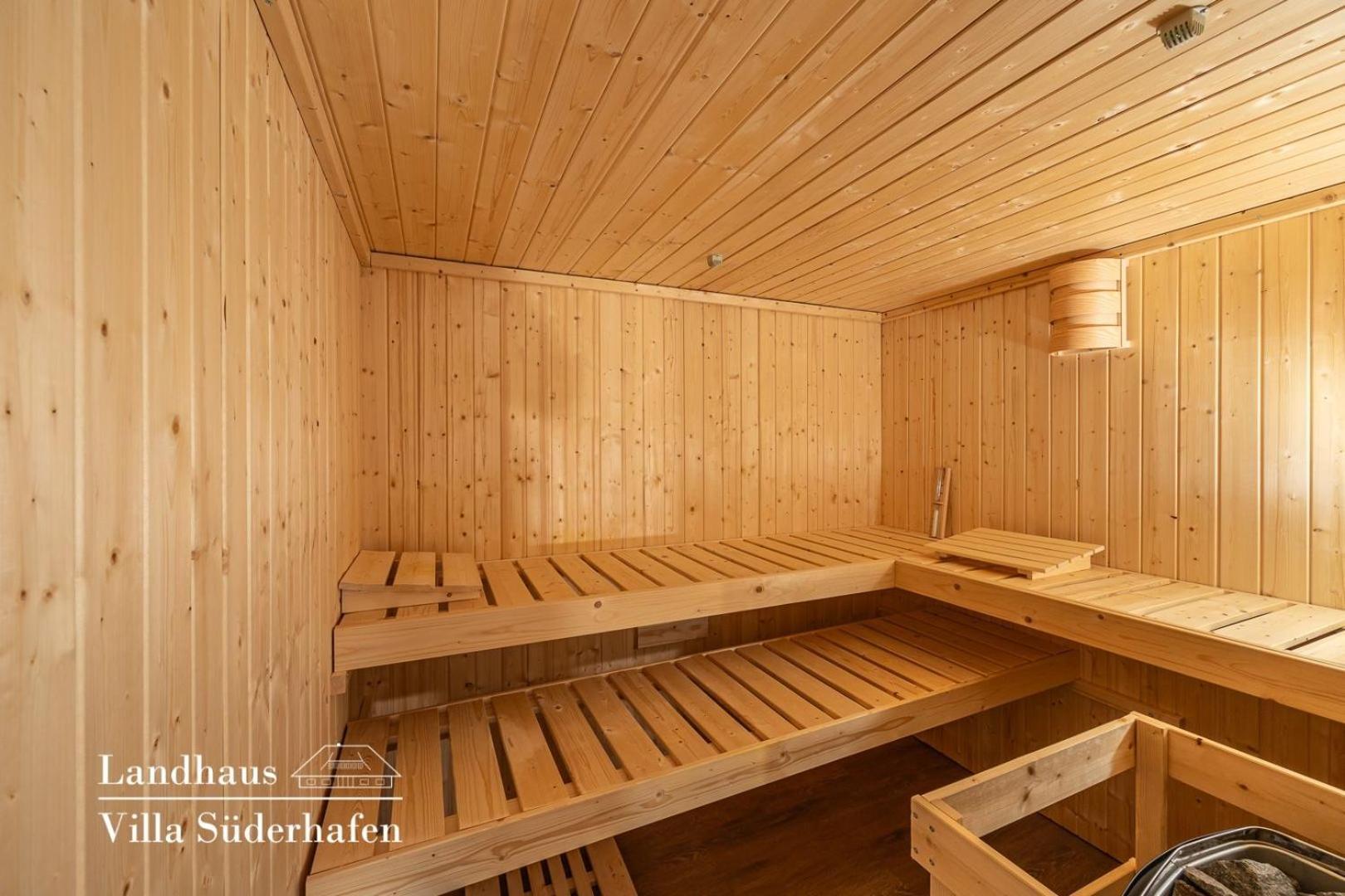 Landhaus Villa Suederhafen - Kleiner Luxus 北滩岛 外观 照片