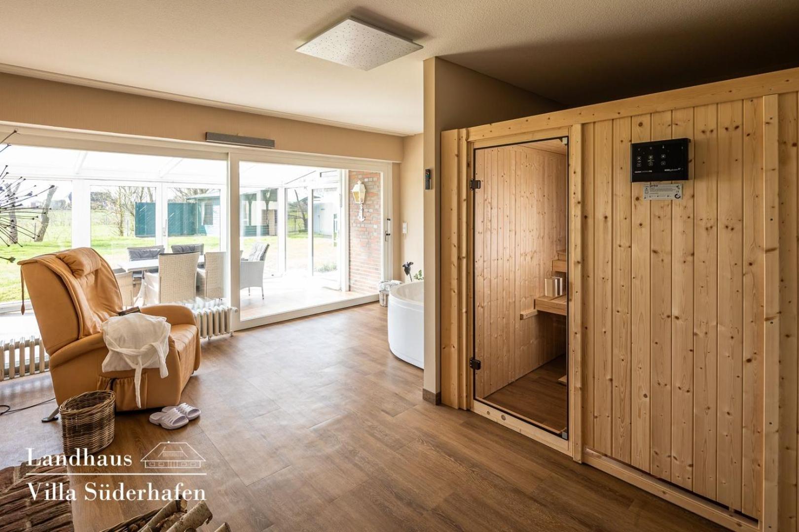 Landhaus Villa Suederhafen - Kleiner Luxus 北滩岛 外观 照片